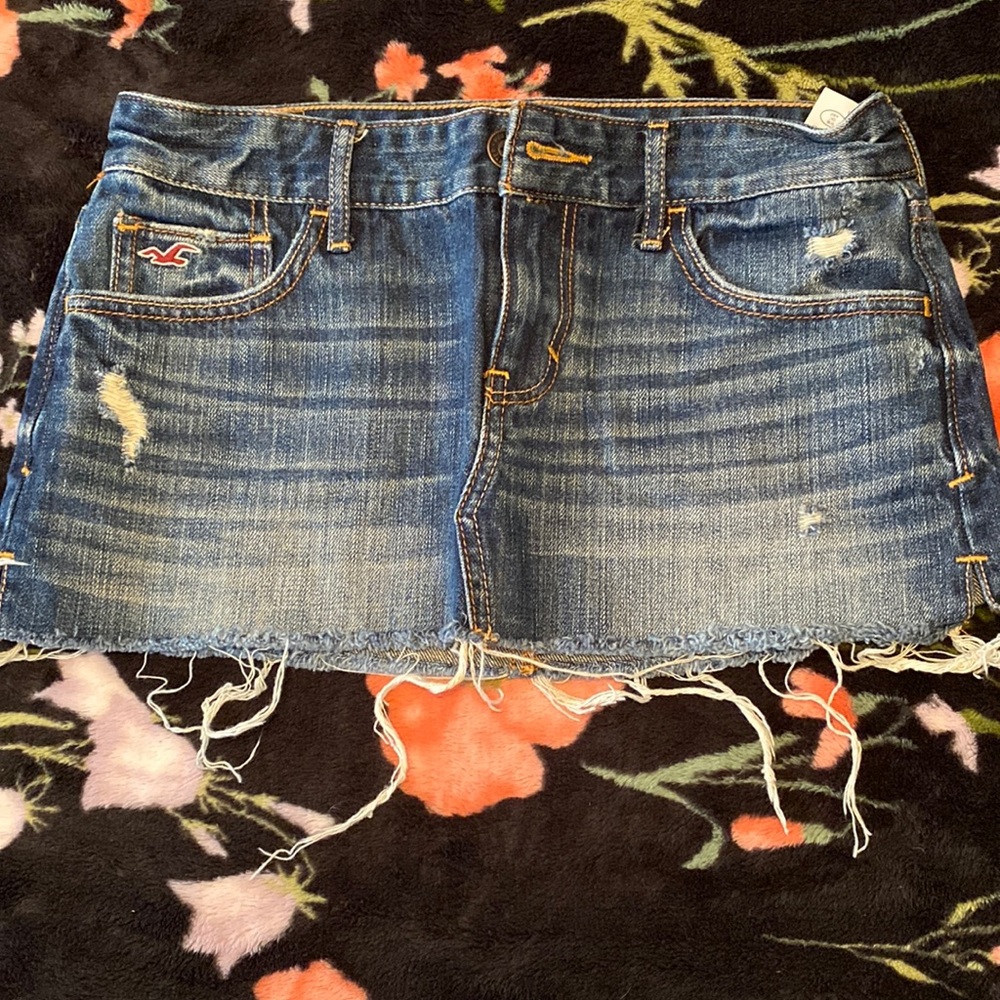 Hollister Jean skirt